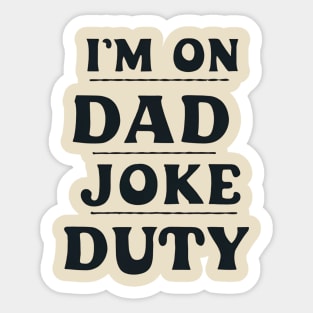 Dad Joke Sticker